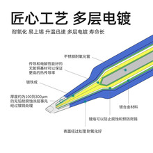 现货批发恒温焊台刀头烙铁咀 易沾锡独立包装高品质无铅烙铁头