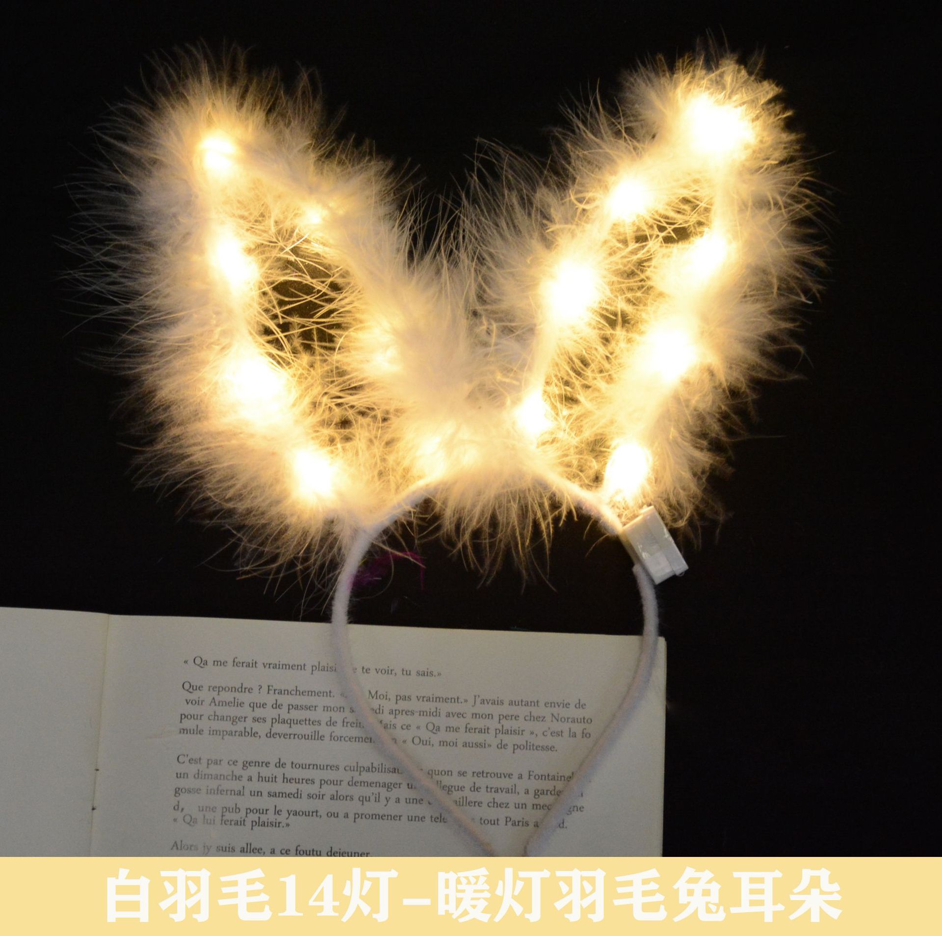 白羽毛14灯暖灯