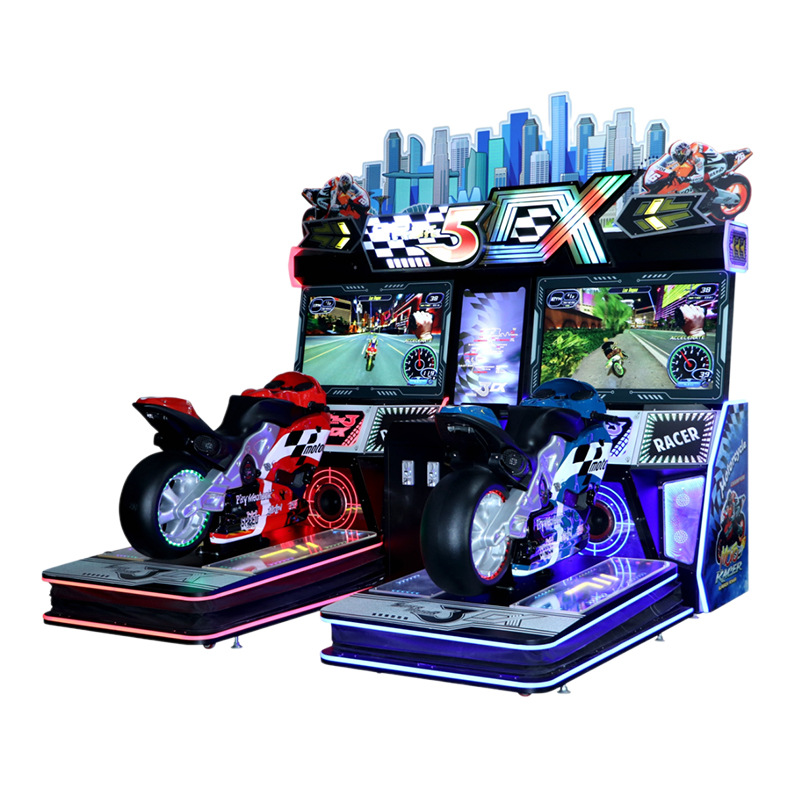 Racing Motorcycle Children's Paradise Juego de simulación Juego de juegos de entretenimiento interior Equipo de videojuegos Sala de juegos Juegos comerciales que conducen a monedas