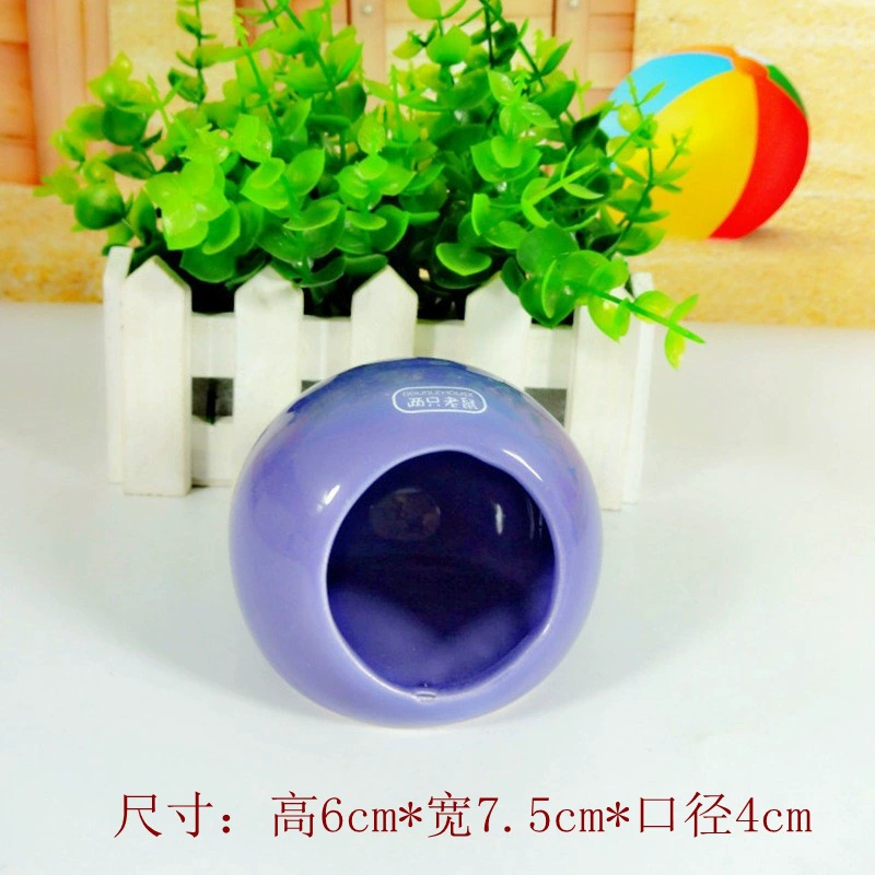 Summer ceramic hamster nest cooling ice house for small pets, guinea pig, hampster ceramic nest