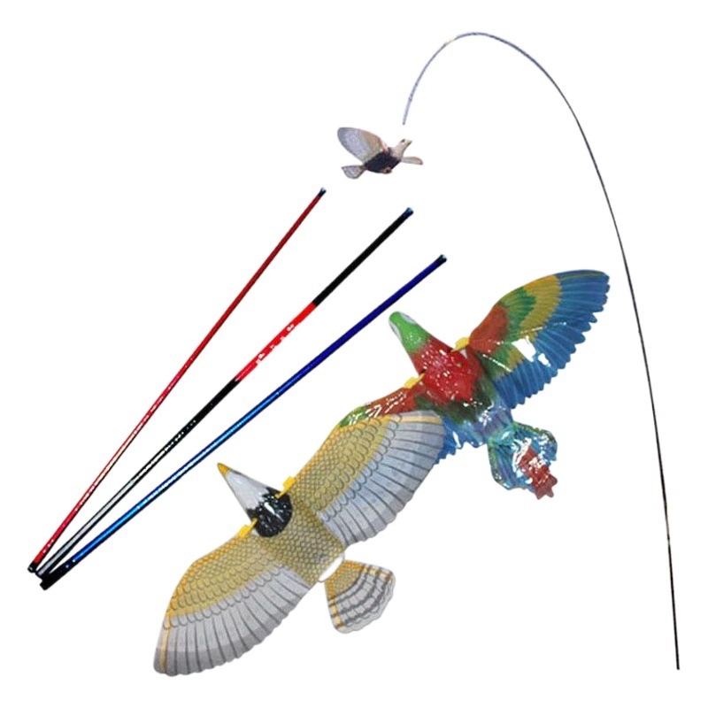 Электрическая летающая птица электрический Орел Игрушка Летающая птица подвесной провод Летающий орел телескопическая удочка детские игрушки оптом