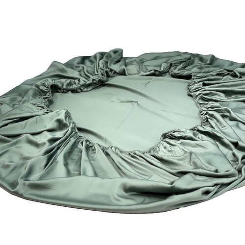 60-count tencel quilt cover and fitted sheet for summer, simple and cool ice silk sheets for sleeping naked on tatami dust cover