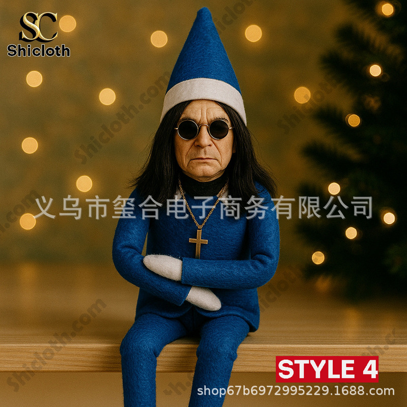 新品Oz Christmas Elf Doll奥兹圣诞精灵娃娃圣诞装饰品摆件道具|undefined