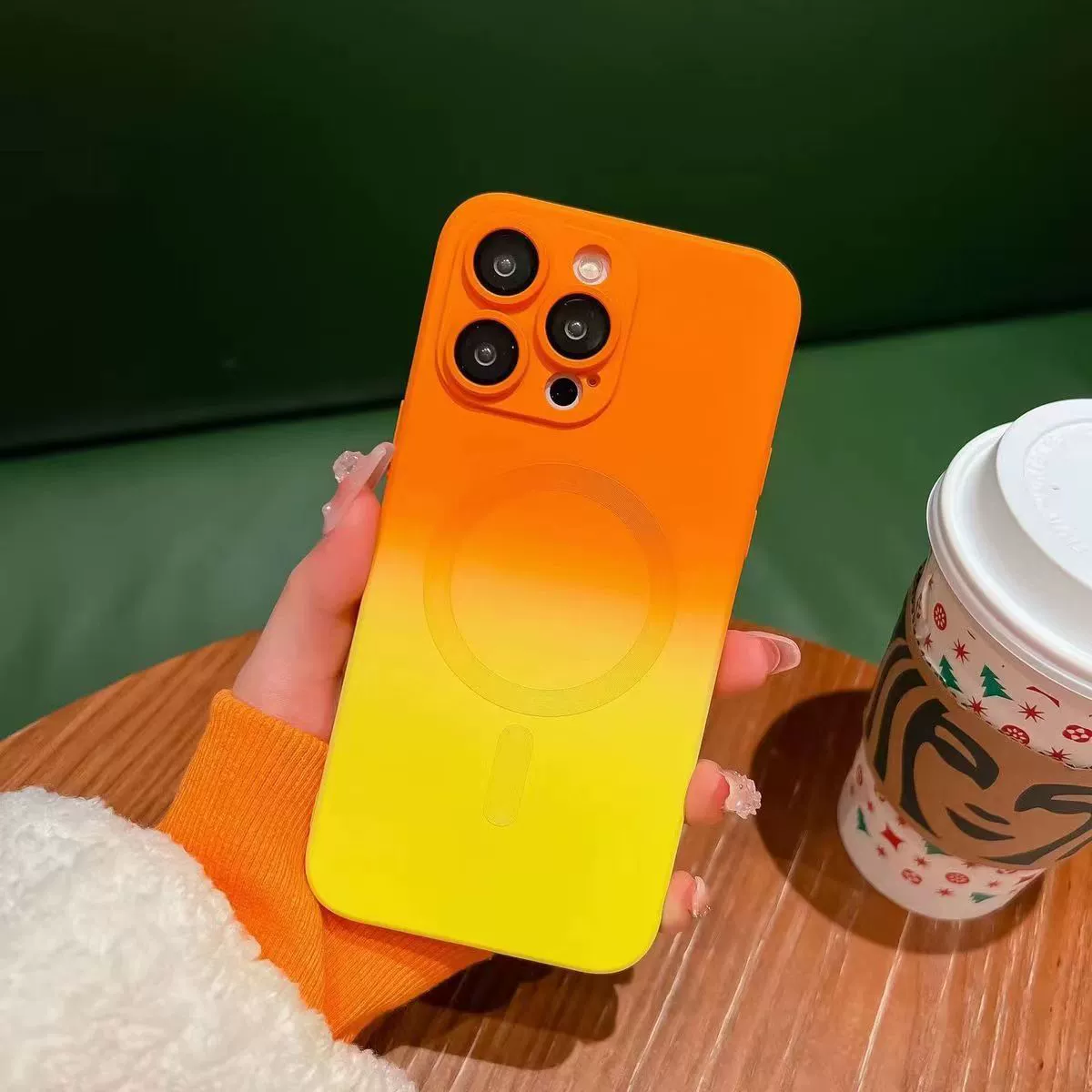 Apple, совместимый iPhone16 Pro, силиконовый чехол для телефона, iPhone 15, iphone, градиент