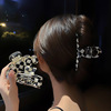 Strategy game, hairgrip, big crab pin, shark, demi-season hair accessory, internet celebrity, South Korea