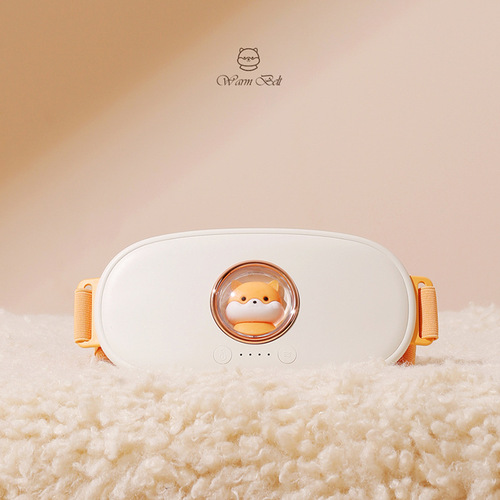 Gift for girls, space capsule warmer belt, cartoon smart constant temperature hot compress 5-speed massage aunt artifact manufacturer