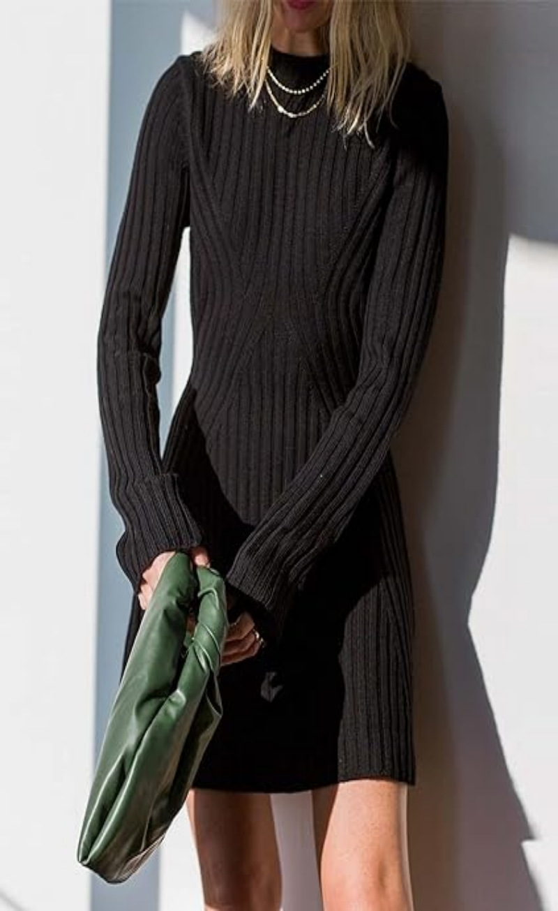 Knitted Dress Image 14