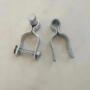 Galvanized spray plastic multi-specification hook Net column guardrail door shaft door lock hook net accessories