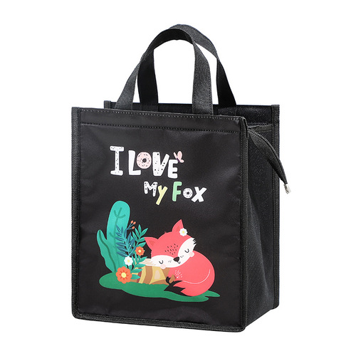 Wholesale Insulated Lunch Bag with Aluminum Foil and Thickened Material, Lunch Bag, Hand-held Insulated Lunch Bag