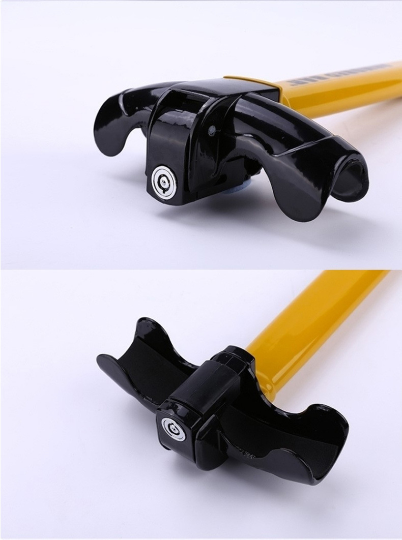 Car Steering Wheel Lock, Anti-Theft Steering Wheel Lock for Vehicles, T-Type Lock, Multiple Specifications, with or Without Text, All-Metal Thickened Lock