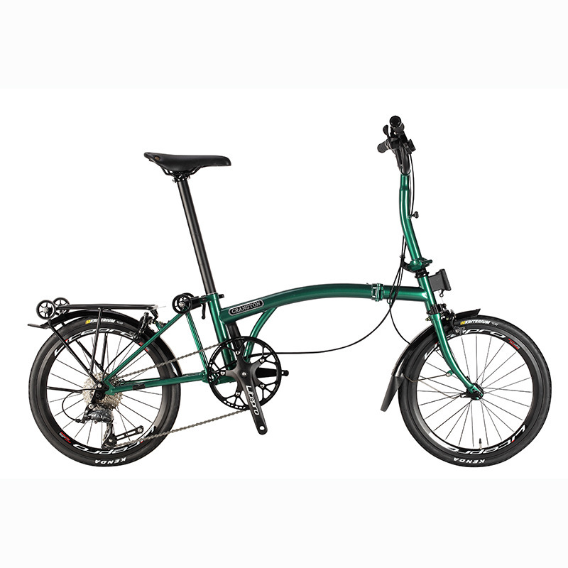 Cranston Xiaobu 20inch 9-Speed Folding Bicycle with Steel Frame, Foldable and Lightweight