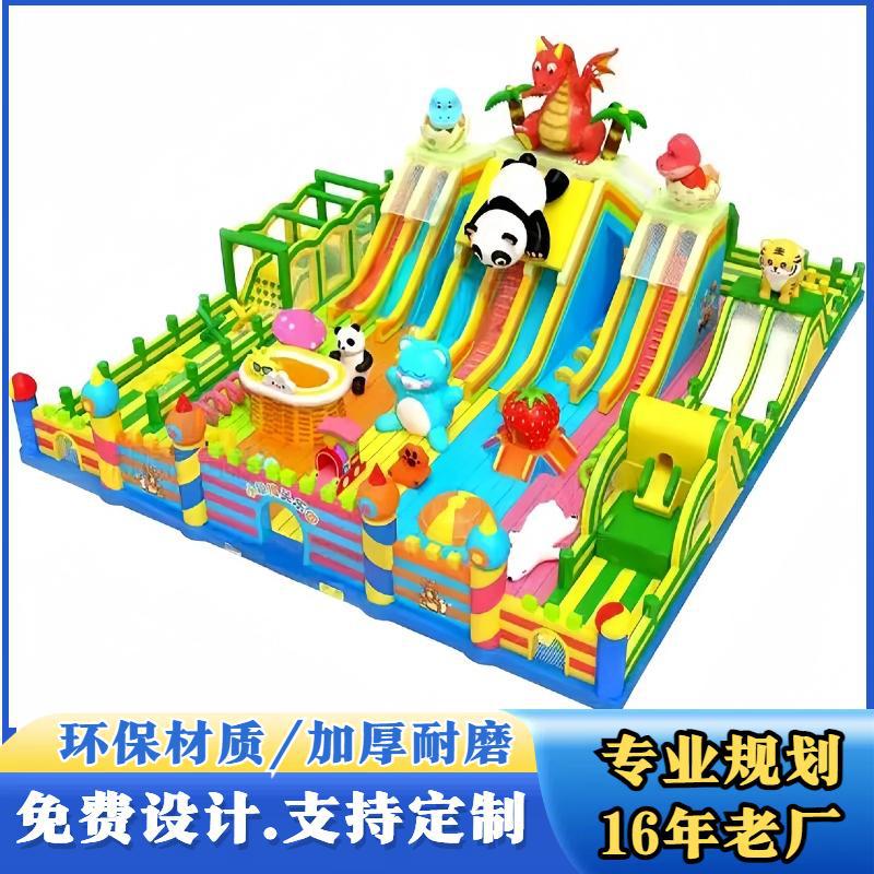 Gran avance terrestre para niños al aire libre castillo inflable laberinto tobogán trampolín parque expansión carnaval combinación image 16