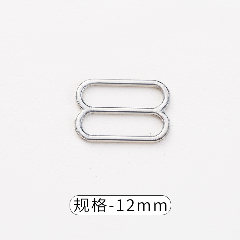 スポット金属合金ショルダーストラップ調整バックルブラジャーアクセサリーラウンド8と9の文字下着バックルサスペンダー調整バックル