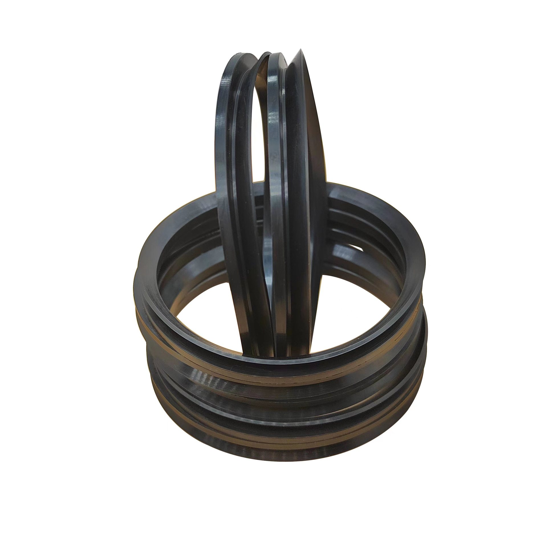 水泥厂辊压机V型机械橡胶密封圈VL型水封