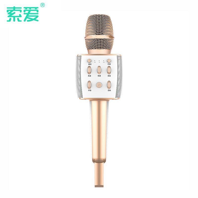 索愛mc3マイク音響一体マイク音声カード無線bluetooth家庭用全国民k歌車載ktv|undefined