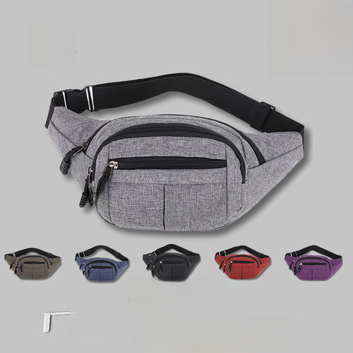 Waist pack, cashier bag, durable phone pouch, close-fitting waist bag, versatile money and change crossbody bag, bumbag