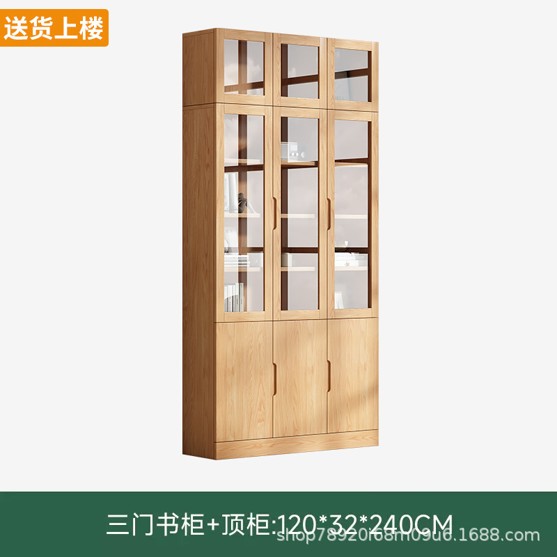 3 door top cabinet 120 long * 32 deep * 240 high [imported finland pine]]