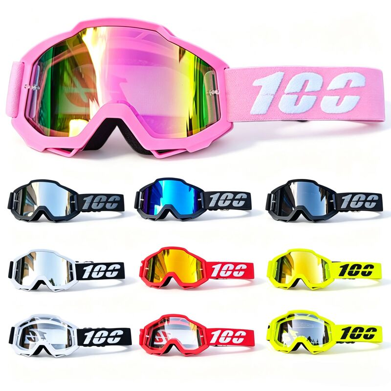 Motorcycle goggles, off-road riding goggles, sports ski goggles, 100 rally helmet windproof goggles