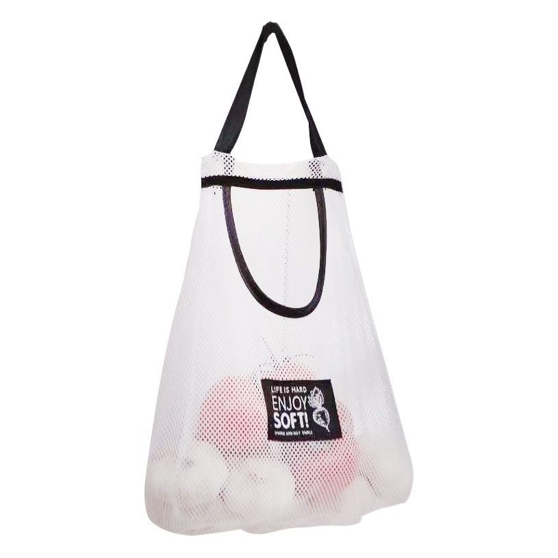 Bolso de mano montado en la pared, bolsa colgante multifuncional para frutas y verduras, bolsa de malla para almacenamiento con cabeza de ajo, bolsa de almacenamiento para cocina, jengibre y cebolla