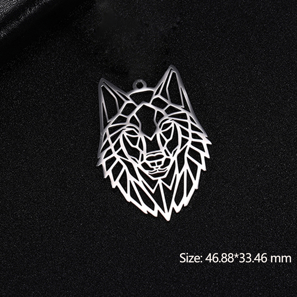 5g Weight Pendant Jewelry Making Type 1 Piece Quantity Daily Occasion 304 Stainless Steel Material Animal Pattern All Seasons Season Unisex Gender Plating Design Retro Style 1 Piece 304 Stainless Steel Animal Pendant 4