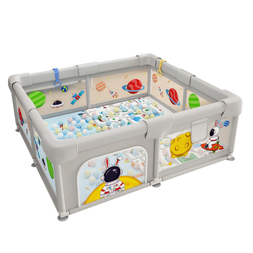 Baby can crawl on the ground fence, protective barrier for children, indoor household use, reinforced safety fence, playground crawling mat