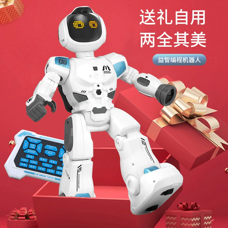 Smart popular science robot for programming, universal toy for kindergarten, training, science and technology