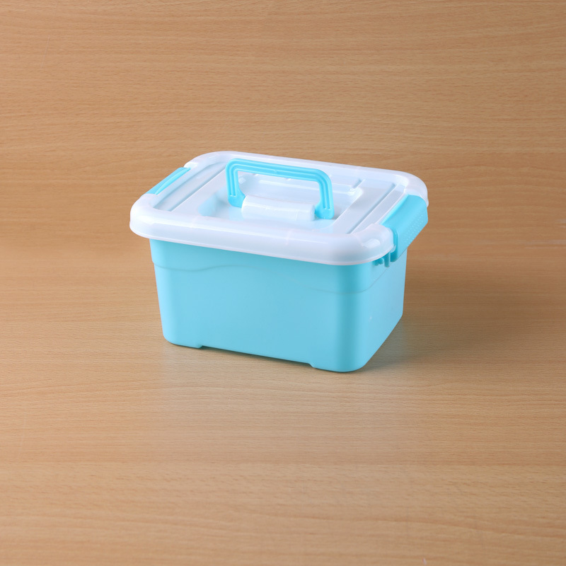 Laundry bead storage box storage box organizer suitcase car storage box portable translucent storage box