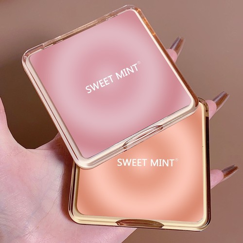 Sweet Mint Four-Color Contour Palette—Body Palette Pearlescent Highlight Brightening Matte Nose Shadow Shadow Makeup Comprehensive Palette