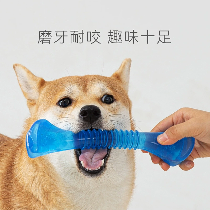 Шлифовальная палочка игрушка устойчивая к укусам средних и крупных собак Лабрадор Золотистый ретривер Тедди щенок TPR Bite