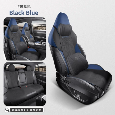 Seasons Universal Half Pack Cushion Auto Modelə uyğun (Original) oturacaq örtükləri - black-blue-linker-06-special-complete-setmemory-version-special-car