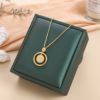 Elite fashionable necklace stainless steel, chain for key bag , European style, simple and elegant design, does not fade, wholesale