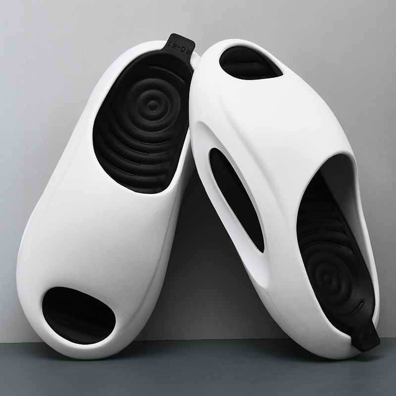 Men's Slippers Wear High-grade Non-slip Deodorant Summer Thick Sole Increased Fish Mouth Sliding Shit Sandals Men's Slippers Wear High-grade Non-slip Deodorant Summer Thick Sole Increased Fish Mouth Sliding Shit Sandals