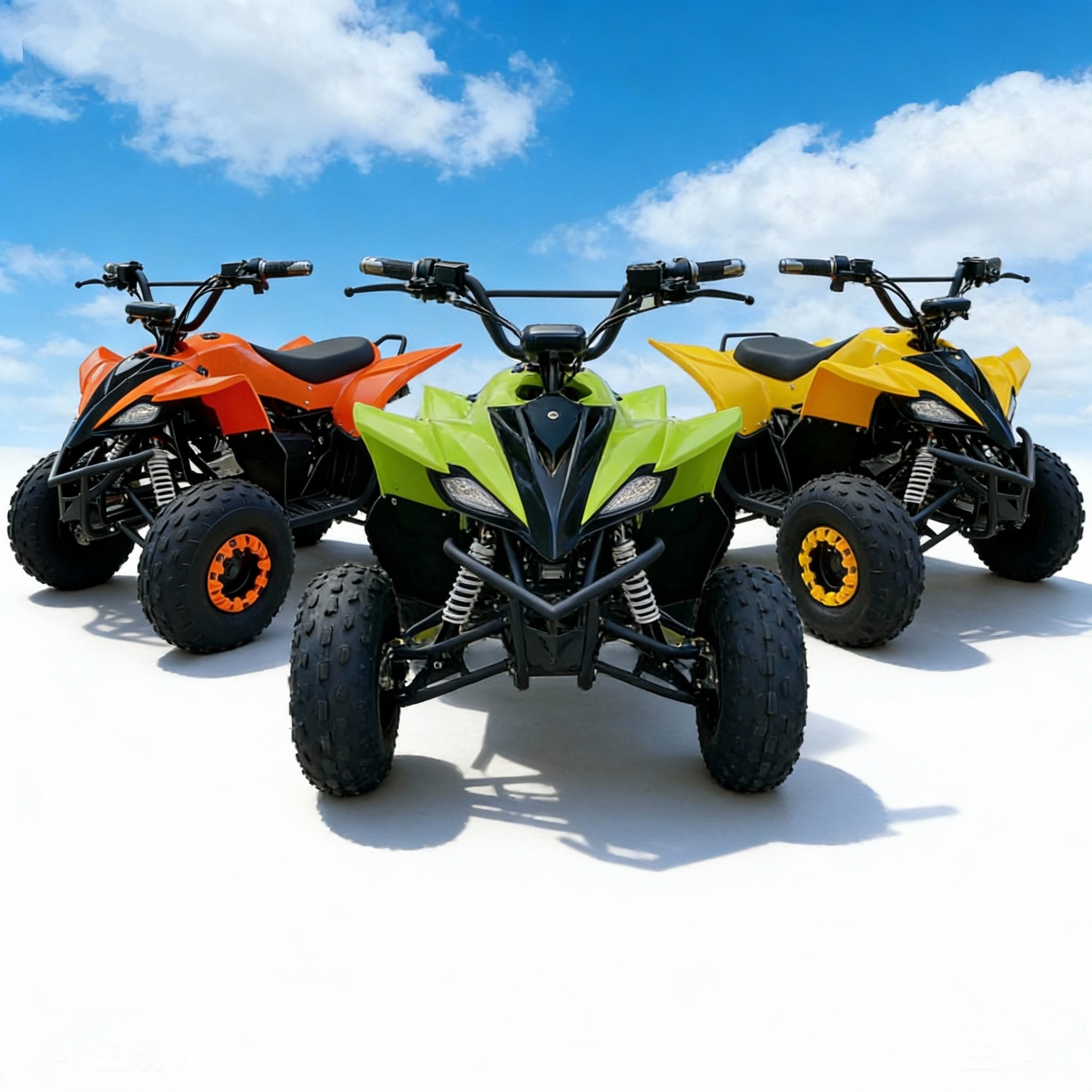 Children's Electric Beach Off-Road Vehicle, All-Terrain Atv, Four-Wheel Off-Road Motorcycle, Outdoor Mobility Vehicle, Available for Operation and Delivery