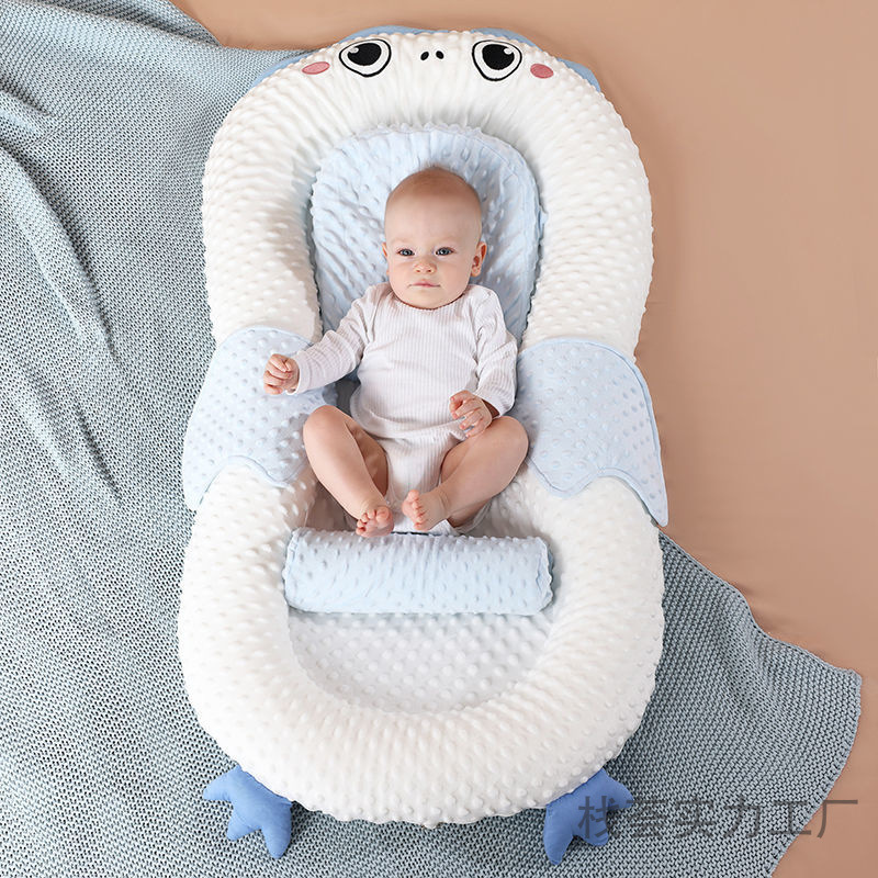 婴儿床中床儿便携式哄睡防惊跳纯棉仿生床宝宝防压睡觉可移动