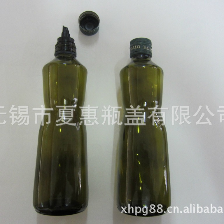 tapa de botella de aceite de oliva boca retráctil tapa de botella de aceite de nuez boca larga tapa de botella de aceite de punta tapa de estiramiento image 3
