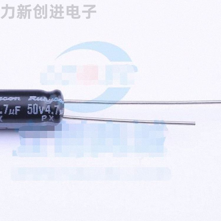 50PX4R7MEFC5X11描述4.7uF 50V电解电容器