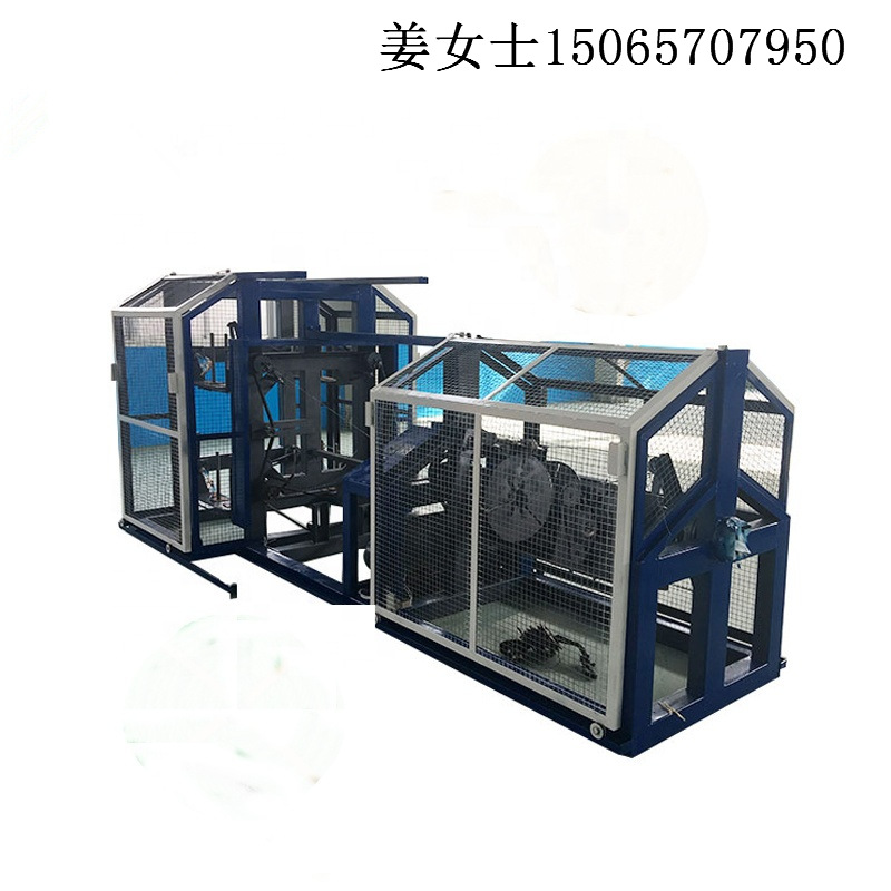 三合一制绳机 废纸打包绳搓绳设备 黄金绳麻棉绳制绳打绳一体机械