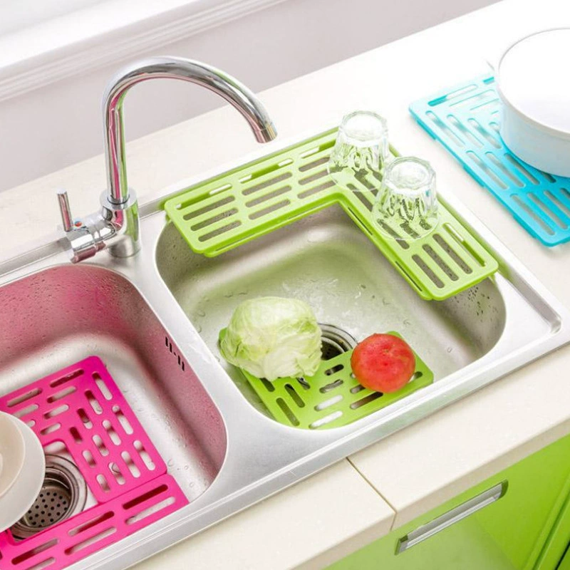 Цветная комбо Кухонная раковина сливная сетка для мытья посуды фильтр сетка для мытья посуды чашка слива коврик четыре цвета на выбор