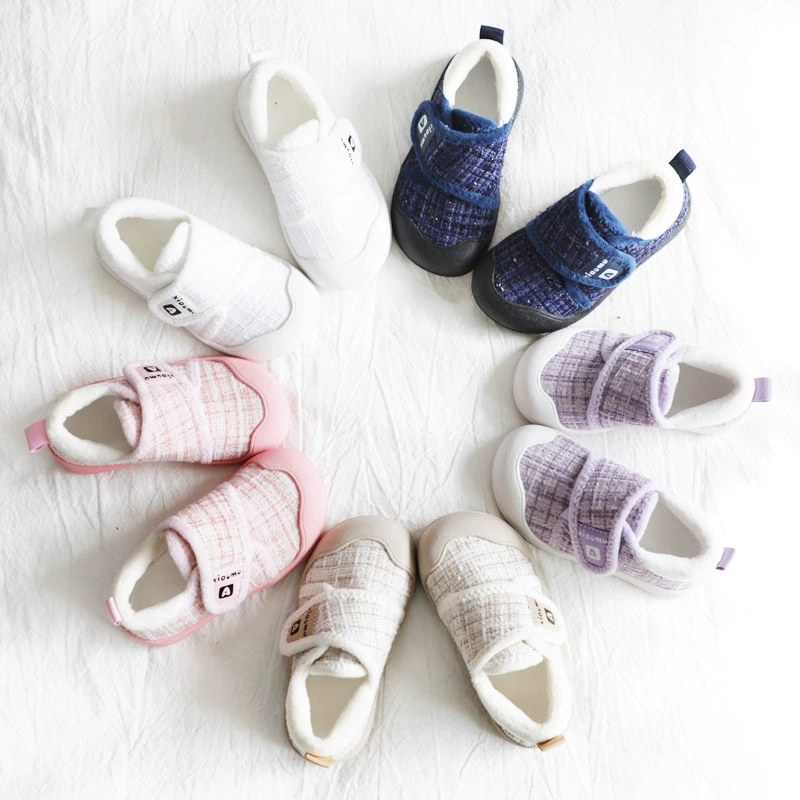 Детская наполая обувь детская хлопчатобумажная обувь