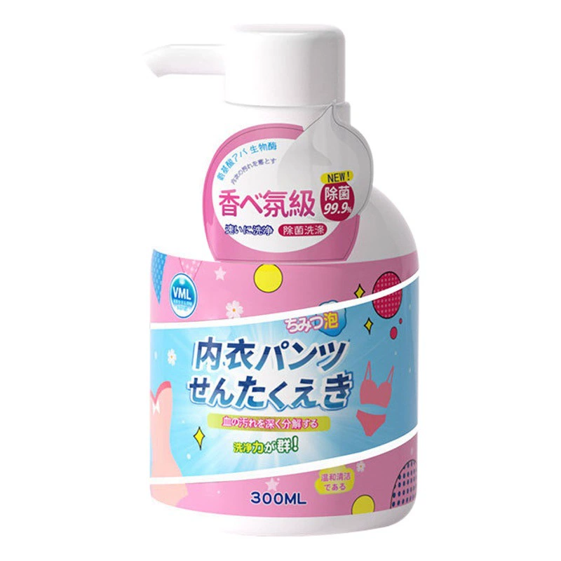 Стиральный порошок VML для интимного белья, специальное средство для удаления запахов, удаления пятен крови, антибактериальное чистящее средство, прямые продажи с завода, оптовые продажи.