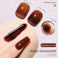 Small Bottle Tortoiseshell Amber X118