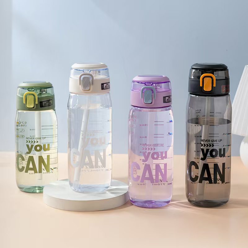 Ventas transfronterizas calientes, 2024, nuevo modelo de alto valor con escala, taza de té, taza de plástico simple resistente a la caída.