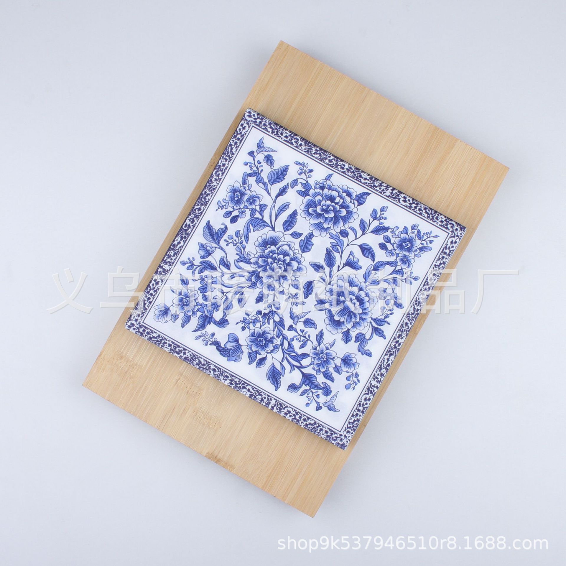 파란색과 흰색【20매/팩】