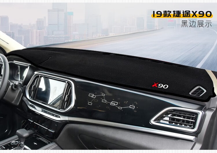 Suitable for Chery Jetour X70 X90 X95 Dashmat Sunshade Heat Insulation Pad Dashboard Sun Protection Mat