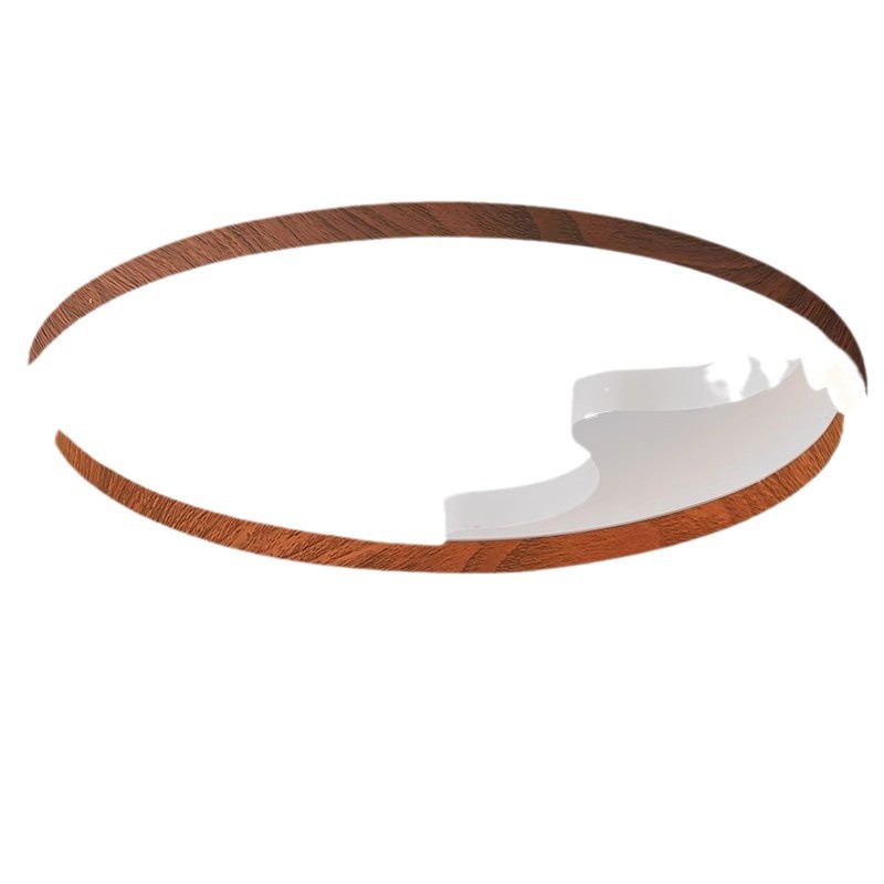 Luz de techo de dormitorio de espectro completo protector de ojos moderno minimalista creativo iceberg color nuez estudio dormitorio principal lámparas