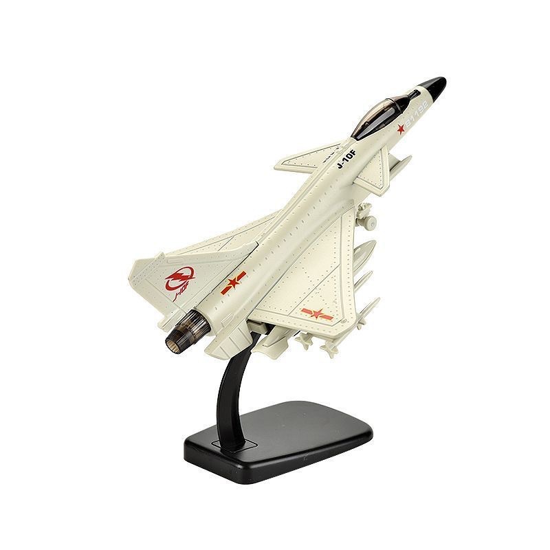 Modelo de caza de aleación 1:72 F-15 F-20 Su35 Apache Juguete militar Simulación Spray Avión Péndulo