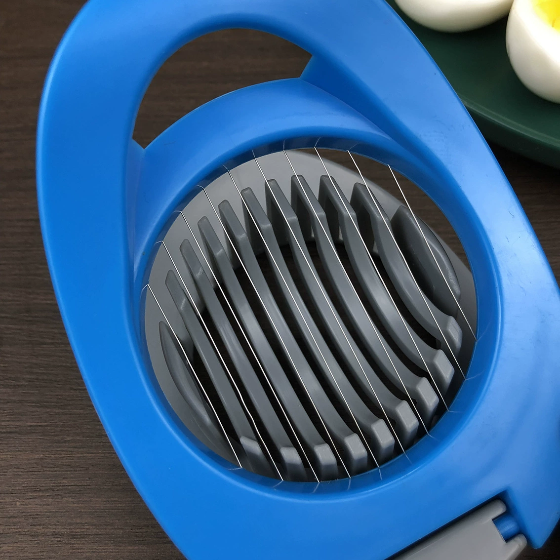 Пластиковая яйцез Cutter Egg slicer Egger многофункциональная нарезка Ferry Egg Divaley Kitchen Miscellaneous Miscelona