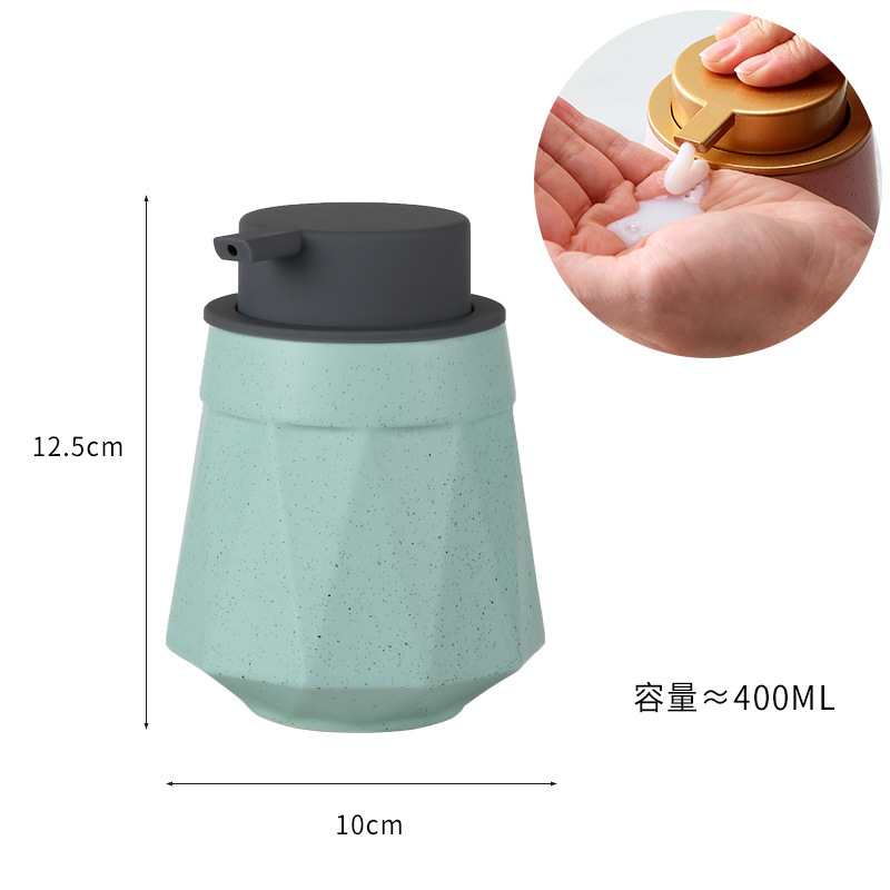 Loción gris cubierta diamante geométrico Verde