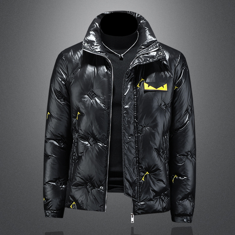 European Winter New Warm down Jacket Men's Trendyy Fashion Casual Versatile Jacket 6638