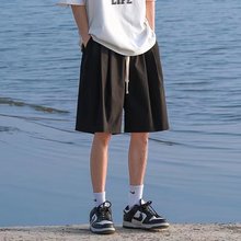宽松短裤男韩版新款潮流男士五分裤青少年篮球运动裤夏季沙滩裤男
